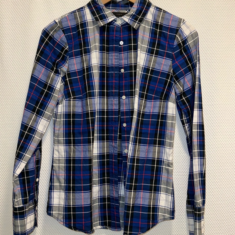 J.Crew plaid button down